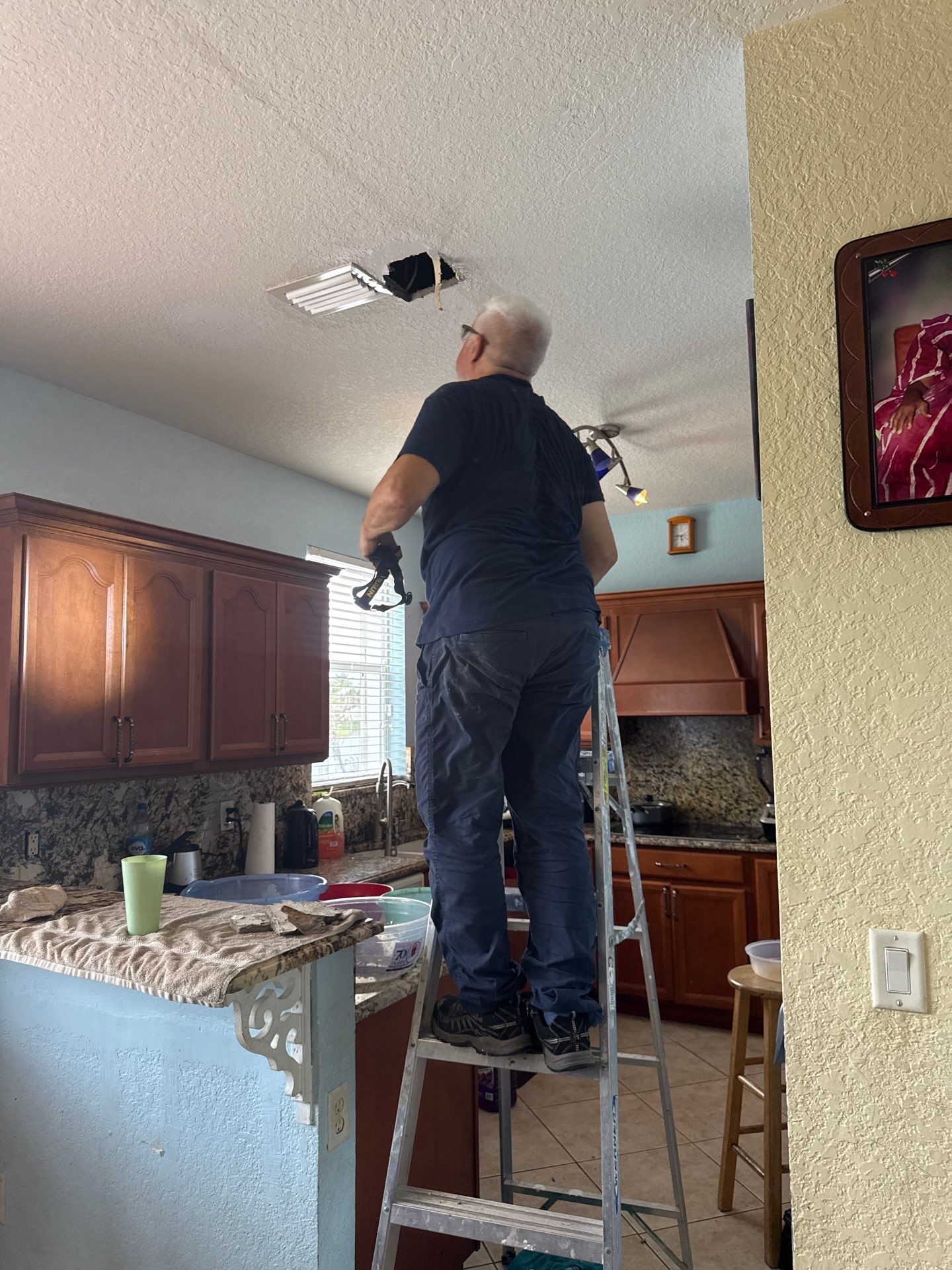 Plumbing repair complete