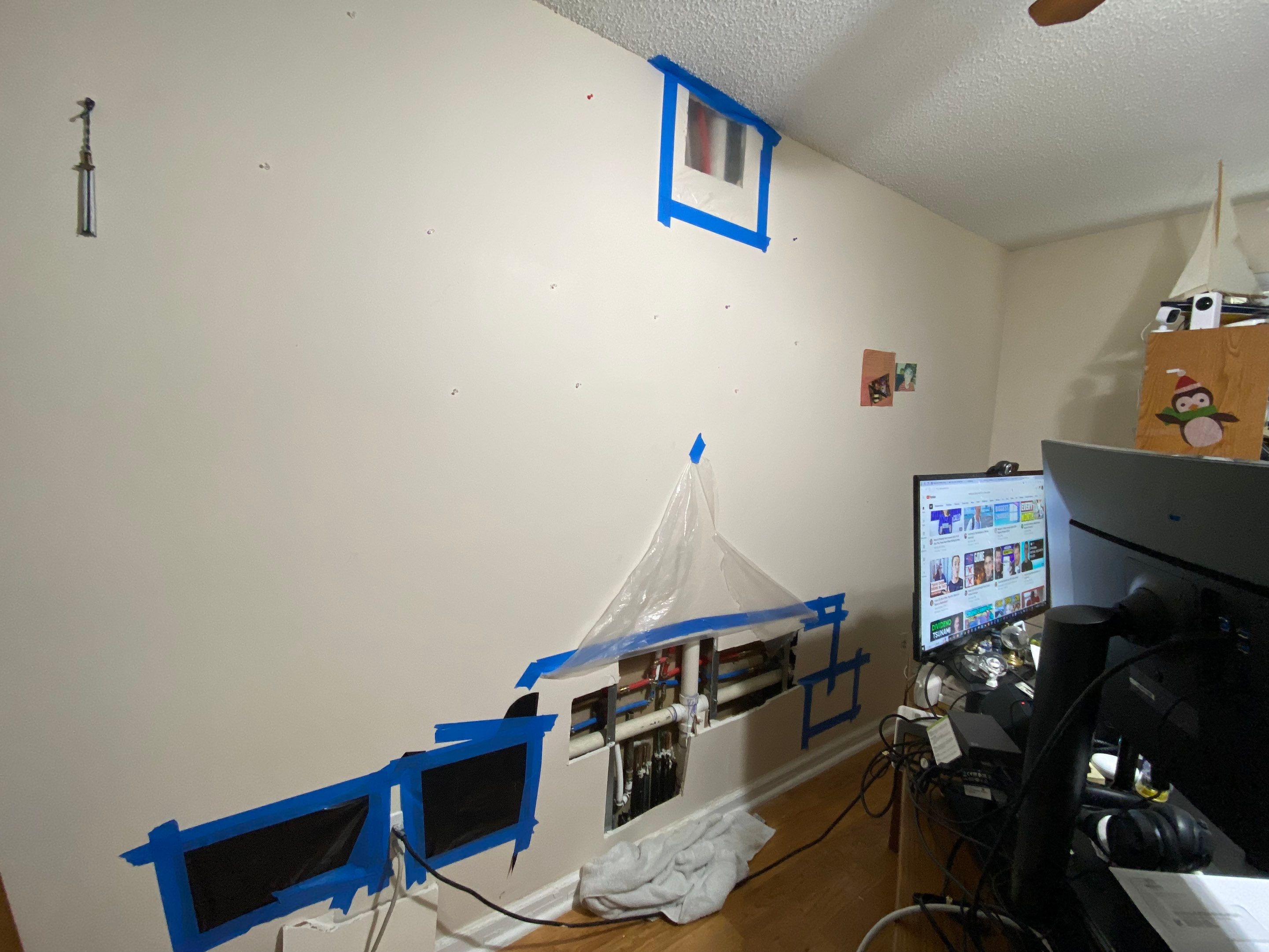 Leak detection in progress